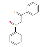 Ethanone, 1-phenyl-2-(phenylsulfinyl)-