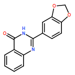 4(3H)-Quinazolinone, 2-(1,3-benzodioxol-5-yl)-