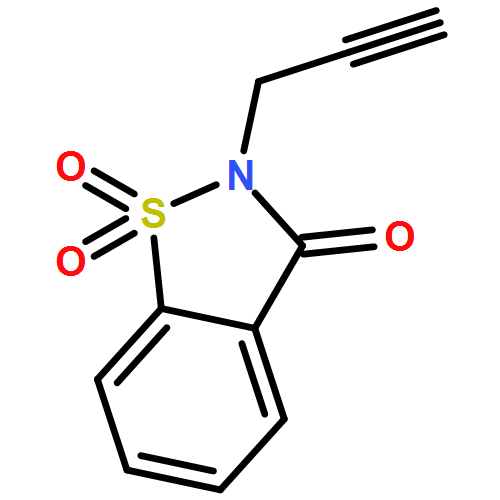 1,2-Benzisothiazol-3(2H)-one, 2-(2-propyn-1-yl)-, 1,1-dioxide