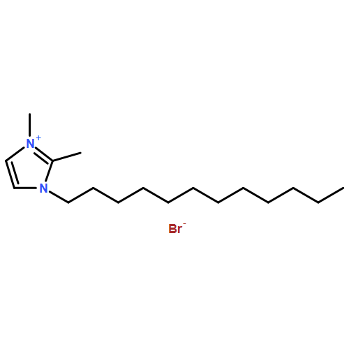 1H-Imidazolium, 1-dodecyl-2,3-dimethyl-, bromide