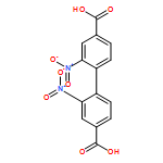 [1,1'-Biphenyl]-4,4'-dicarboxylic acid, 2,2'-dinitro-