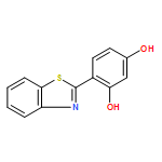 (4e)-4-(3h-1,3-benzothiazol-2-ylidene)-3-hydroxycyclohexa-2,5-dien-1-one