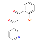 1,3-Propanedione, 1-(2-hydroxyphenyl)-3-(3-pyridinyl)-