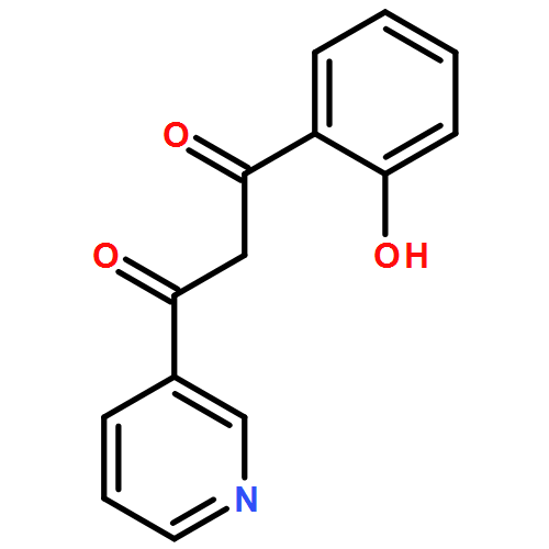 1,3-Propanedione, 1-(2-hydroxyphenyl)-3-(3-pyridinyl)-