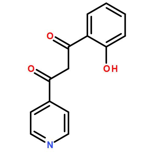 1,3-Propanedione, 1-(2-hydroxyphenyl)-3-(4-pyridinyl)-