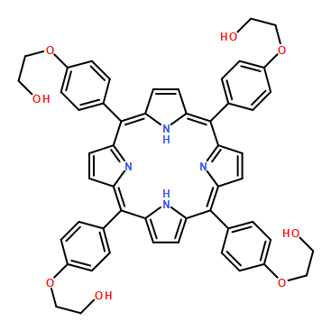 Ethanol, 2,2',2'',2'''-[21H,23H-porphine-5,10,15,20-tetrayltetrakis(4,1-phenyleneoxy)]tetrakis-