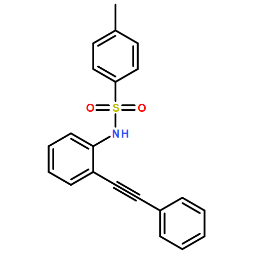 Benzenesulfonamide, 4-methyl-N-[2-(2-phenylethynyl)phenyl]-