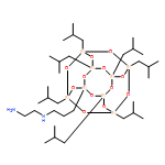 1,2-Ethanediamine, N1-[3-[3,5,7,9,11,13,15-heptakis(2-methylpropyl)pentacyclo[9.5.1.13,9.15,15.17,13]octasiloxan-1-yl]propyl]- 