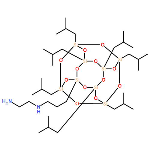 1,2-Ethanediamine, N1-[3-[3,5,7,9,11,13,15-heptakis(2-methylpropyl)pentacyclo[9.5.1.13,9.15,15.17,13]octasiloxan-1-yl]propyl]- 