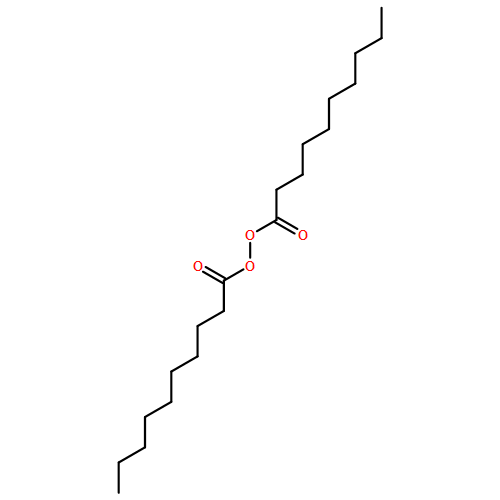 Peroxide, bis(1-oxodecyl)