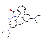 Spiro[1H-isoindole-1,9'-[9H]xanthen]-3(2H)-one, 2-amino-3',6'-bis(diethylamino)-