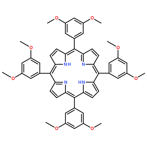 21H,23H-Porphine, 5,10,15,20-tetrakis(3,5-dimethoxyphenyl)-