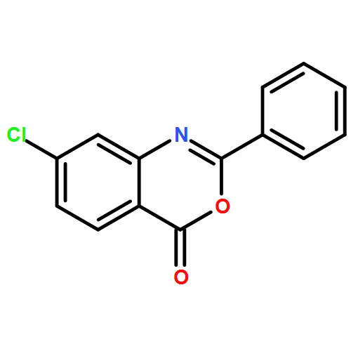 4H-3,1-Benzoxazin-4-one, 7-chloro-2-phenyl-