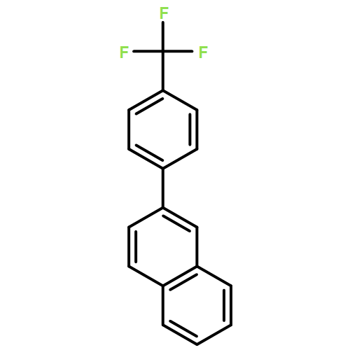 Naphthalene, 2-[4-(trifluoromethyl)phenyl]-