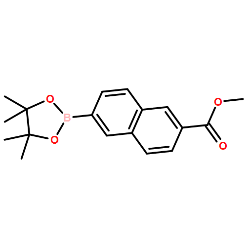 2-Naphthalenecarboxylic acid, 6-(4,4,5,5-tetramethyl-1,3,2-dioxaborolan-2-yl)-, methyl ester