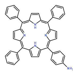 Benzenamine, 4-(10,15,20-triphenyl-21H,23H-porphin-5-yl)-