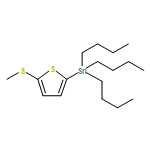 TRIBUTYL-(5-METHYLSULFANYLTHIOPHEN-2-YL)STANNANE