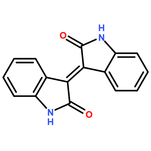 2H-Indol-2-one, 3-(1,2-dihydro-2-oxo-3H-indol-3-ylidene)-1,3-dihydro-