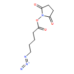 Pentanoic acid, 5-azido-, 2,5-dioxo-1-pyrrolidinyl ester