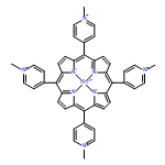 5,15-BIS(1-METHYLPYRIDIN-1-IUM-3-YL)-10-(1-METHYLPYRIDIN-1-IUM-4-YL)-20-(1-METHYLPYRIDIN-4-YLIDENE)PORPHYRIN-22-IDE;MANGANESE(2+) 