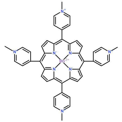 5,15-BIS(1-METHYLPYRIDIN-1-IUM-3-YL)-10-(1-METHYLPYRIDIN-1-IUM-4-YL)-20-(1-METHYLPYRIDIN-4-YLIDENE)PORPHYRIN-22-IDE;MANGANESE(2+) 