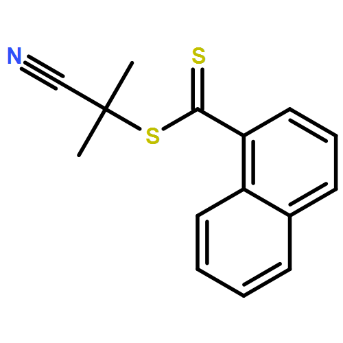 1-Naphthalenecarbodithioic acid, 1-cyano-1-methylethyl ester