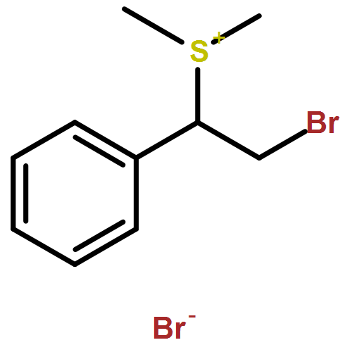 (2-BROMO-1-PHENYLETHYL)-DIMETHYLSULFANIUM;BROMIDE 