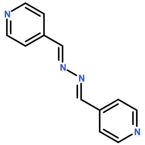 4-Pyridinecarboxaldehyde,2-(4-pyridinylmethylene)hydrazone