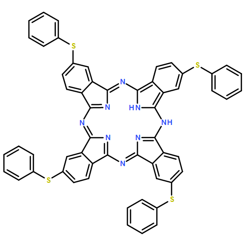 29H,31H-Phthalocyanine,2,9,16,23-tetrakis(phenylthio)-