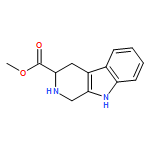 1H-Pyrido[3,4-b]indole-3-carboxylic acid, 2,3,4,9-tetrahydro-, methyl ester, (3S)-