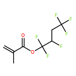 2-Propenoic acid, 2-methyl-, hexafluorobutyl ester