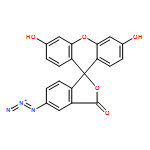 6-AZIDO-3',6'-DIHYDROXYSPIRO[2-BENZOFURAN-3,9'-XANTHENE]-1-ONE 