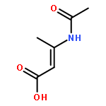 2-Butenoic acid, 3-(acetylamino)-, (2Z)-