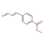 Benzoic acid, 4-[(1E)-3-oxo-1-propen-1-yl]-, methyl ester