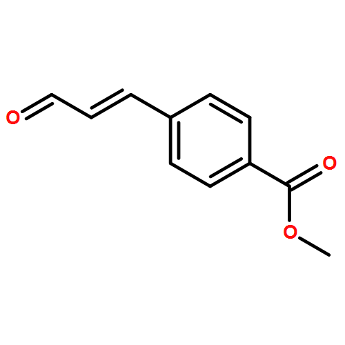 Benzoic acid, 4-[(1E)-3-oxo-1-propen-1-yl]-, methyl ester