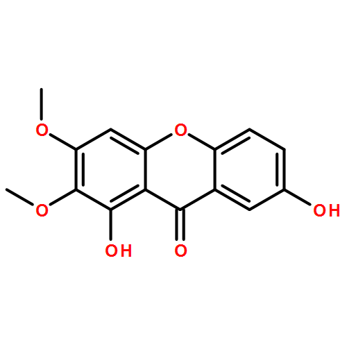 9H-Xanthen-9-one, 1,7-dihydroxy-2,3-dimethoxy-