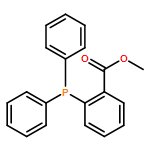 Benzoic acid, 2-(diphenylphosphino)-, methyl ester