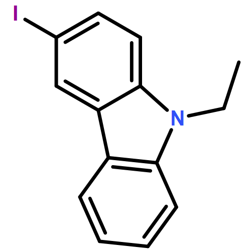 9H-Carbazole, 9-ethyl-3-iodo-