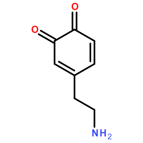 3,5-Cyclohexadiene-1,2-dione, 4-(2-aminoethyl)-