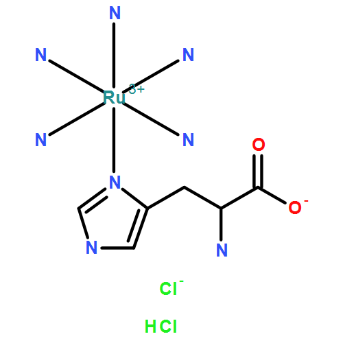 Ruthenium(2 ), pentaammine(histidinato-N3)-, dichloride, monohydrochloride, (OC-6-22)- (9CI)