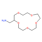 1,4,7,10,13-Pentaoxacyclopentadecane-2-methanamine