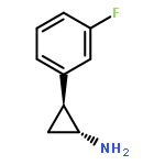 Cyclopropanamine,2-(3-fluorophenyl)-, (1R,2S)-