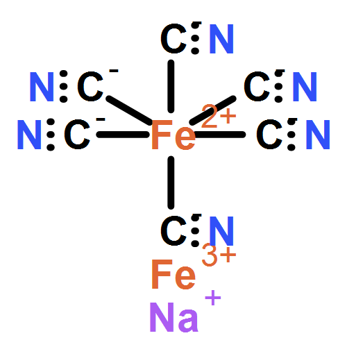 Ferrate(4-), hexakis(cyano-κC)-, iron(3 ) sodium (1:1:1), (OC-6-11)-