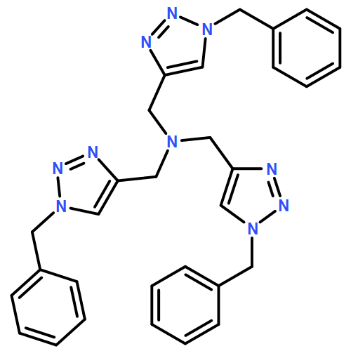 1H-1,2,3-Triazole-4-methanamine, 1-(phenylmethyl)-N,N-bis[[1-(phenylmethyl)-1H-1,2,3-triazol-4-yl]methyl]-