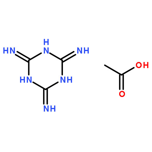 ACETIC ACID;1,3,5-TRIAZINE-2,4,6-TRIAMINE