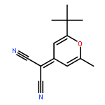 2-(2-(tert-Butyl)-6-methyl-4H-pyran-4-ylidene)malononitrile