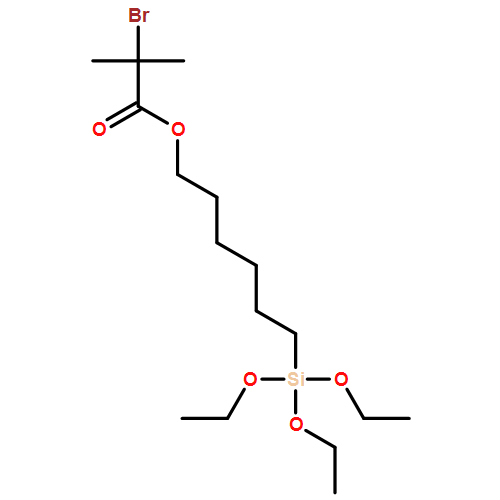 Propanoic acid, 2-bromo-2-methyl-, 6-(triethoxysilyl)hexyl ester