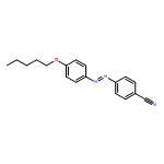 Benzonitrile, 4-[2-[4-(pentyloxy)phenyl]diazenyl]-