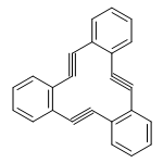 Tribenzo[a,e,i]cyclododecene, 5,6,11,12,17,18-hexadehydro-