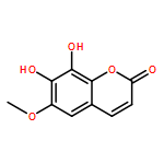 7,8-Dihydroxy-6-methoxy-2H-chromen-2-one